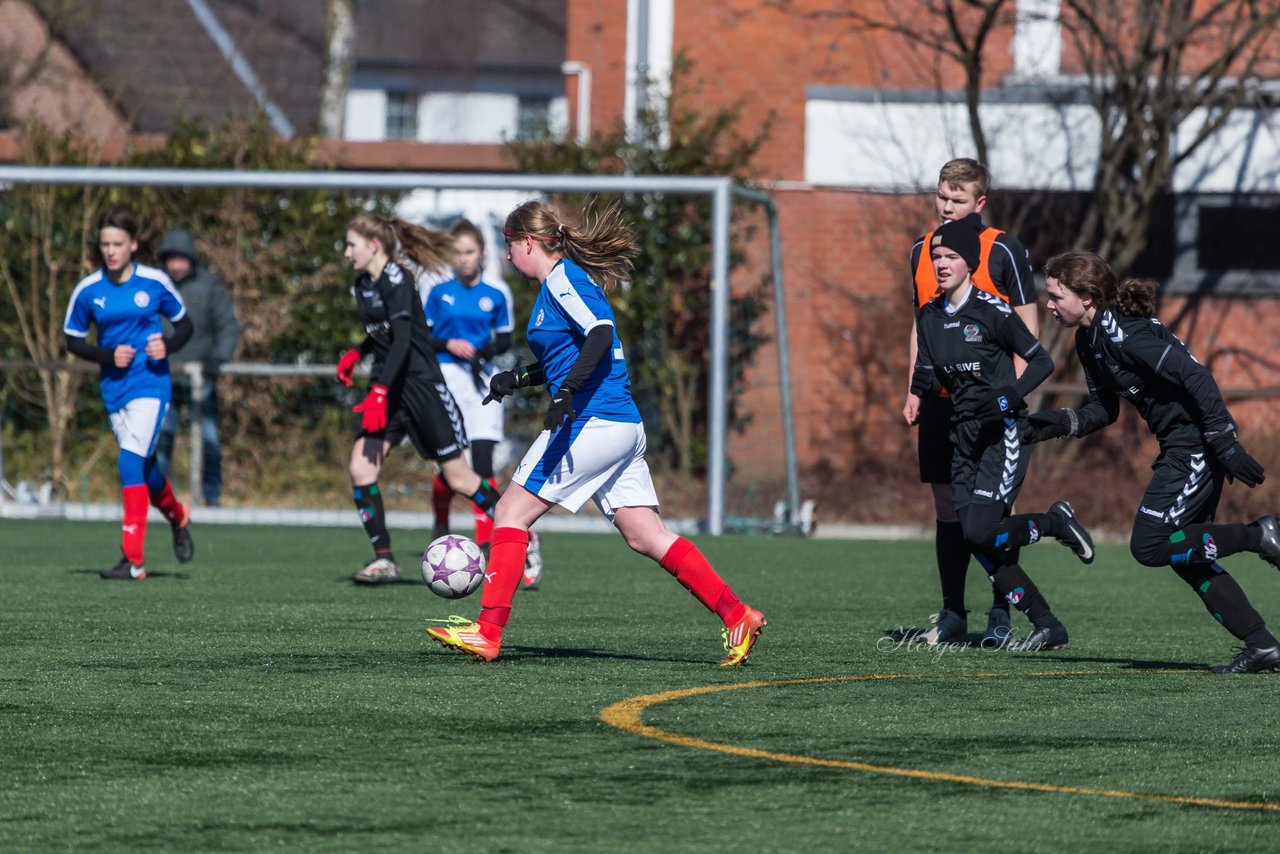 Bild 335 - B-Juniorinnen Halbfinale SVHU - Holstein Kiel : Ergebnis: 3:0